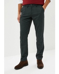 Мужские темно-зеленые классические брюки от BAWER