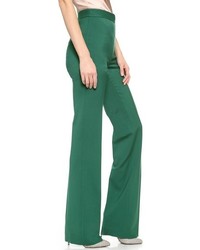 Женские темно-зеленые классические брюки от Dsquared2