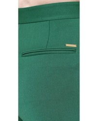 Женские темно-зеленые классические брюки от Dsquared2