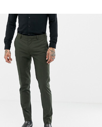 Мужские темно-зеленые классические брюки от Heart & Dagger