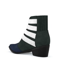 Темно-зеленые кожаные ботильоны от Toga Pulla