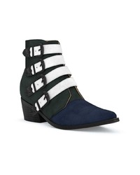 Темно-зеленые кожаные ботильоны от Toga Pulla