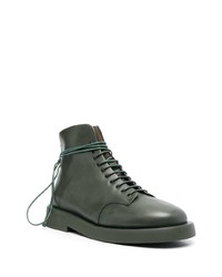 Мужские темно-зеленые кожаные ботинки челси от Marsèll