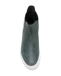 Женские темно-зеленые кожаные ботинки челси от Lorena Antoniazzi