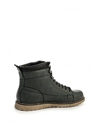Мужские темно-зеленые кожаные ботинки от Keddo