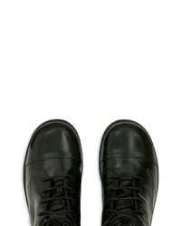 Мужские темно-зеленые кожаные повседневные ботинки от Etro