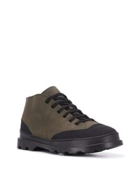 Мужские темно-зеленые кожаные рабочие ботинки от Camper