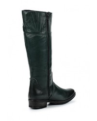 Темно-зеленые кожаные сапоги от Indiana