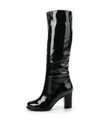 Темно-зеленые кожаные сапоги от Vitacci