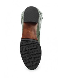 Темно-зеленые кожаные сапоги от Wilmar