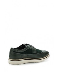 Мужские темно-зеленые кожаные туфли от McCrain