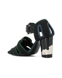 Темно-зеленые кожаные туфли от Toga Pulla