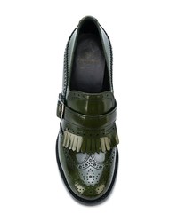 Темно-зеленые кожаные туфли от Church's