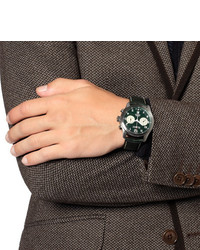 Мужские темно-зеленые кожаные часы от Bremont