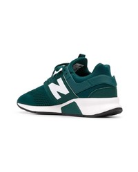 Мужские темно-зеленые кроссовки от New Balance