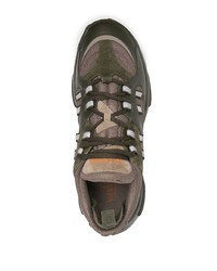 Мужские темно-зеленые кроссовки от Valentino Garavani