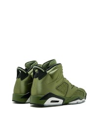 Мужские темно-зеленые кроссовки от Jordan