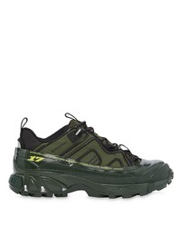 Мужские темно-зеленые кроссовки от Burberry