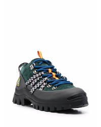 Мужские темно-зеленые кроссовки от Lanvin