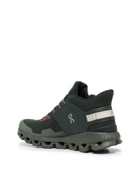 Мужские темно-зеленые кроссовки от ON Running