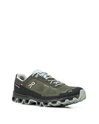 Мужские темно-зеленые кроссовки от ON Running