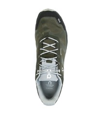 Мужские темно-зеленые кроссовки от ON Running