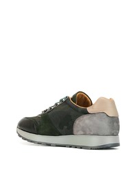 Мужские темно-зеленые кроссовки от Magnanni