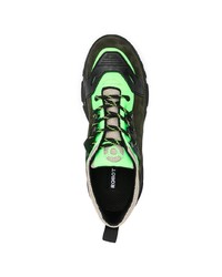 Мужские темно-зеленые кроссовки от RZ studio