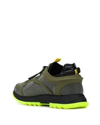 Мужские темно-зеленые кроссовки от Givenchy