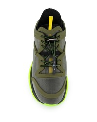 Мужские темно-зеленые кроссовки от Givenchy