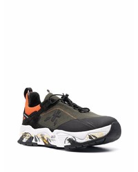 Мужские темно-зеленые кроссовки от Premiata