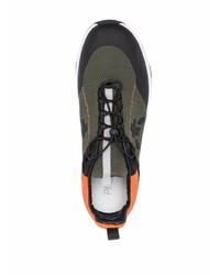 Мужские темно-зеленые кроссовки от Premiata