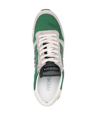 Мужские темно-зеленые кроссовки от Premiata