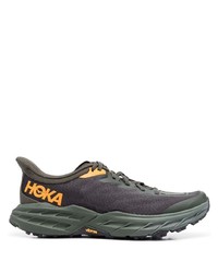 Мужские темно-зеленые кроссовки от Hoka One One