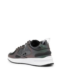Мужские темно-зеленые кроссовки от Armani Exchange