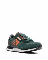 Мужские темно-зеленые кроссовки от Napapijri