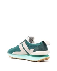 Мужские темно-зеленые кроссовки от Lanvin