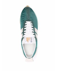 Мужские темно-зеленые кроссовки от Lanvin