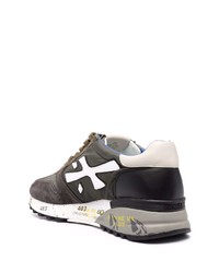 Мужские темно-зеленые кроссовки от Premiata