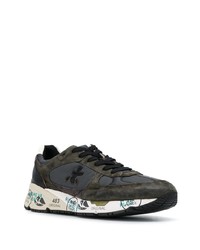 Мужские темно-зеленые кроссовки от Premiata