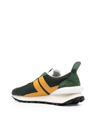 Мужские темно-зеленые кроссовки от Lanvin
