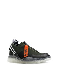 Мужские темно-зеленые кроссовки от SWEA