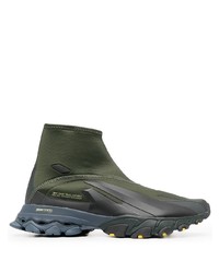 Мужские темно-зеленые кроссовки от Reebok