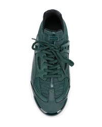 Женские темно-зеленые кроссовки от Kenzo
