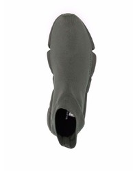 Мужские темно-зеленые кроссовки от Balenciaga