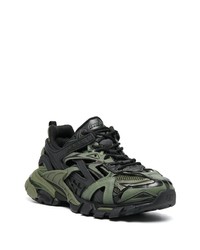 Мужские темно-зеленые кроссовки от Balenciaga
