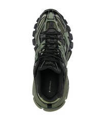 Мужские темно-зеленые кроссовки от Balenciaga