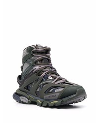 Мужские темно-зеленые кроссовки от Balenciaga