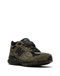 Мужские темно-зеленые кроссовки от New Balance