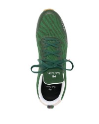 Мужские темно-зеленые кроссовки от PS Paul Smith